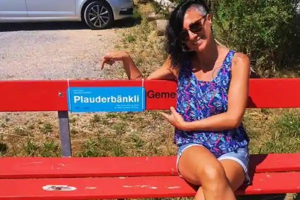 Melanie, la coordinadora de las clases de aleman